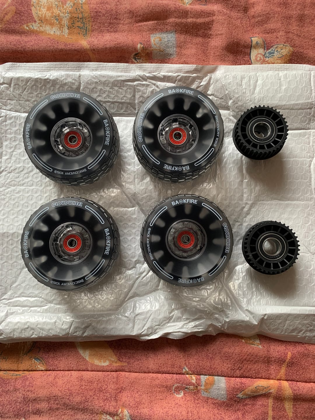 Customer photo review of Accessories & Wheels for Backfire Zealot, Zealot S, S2 and X