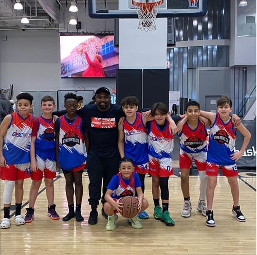 Customer photo review of Custom Red White Double Side Sets Design Sportswear Basketball Jersey
