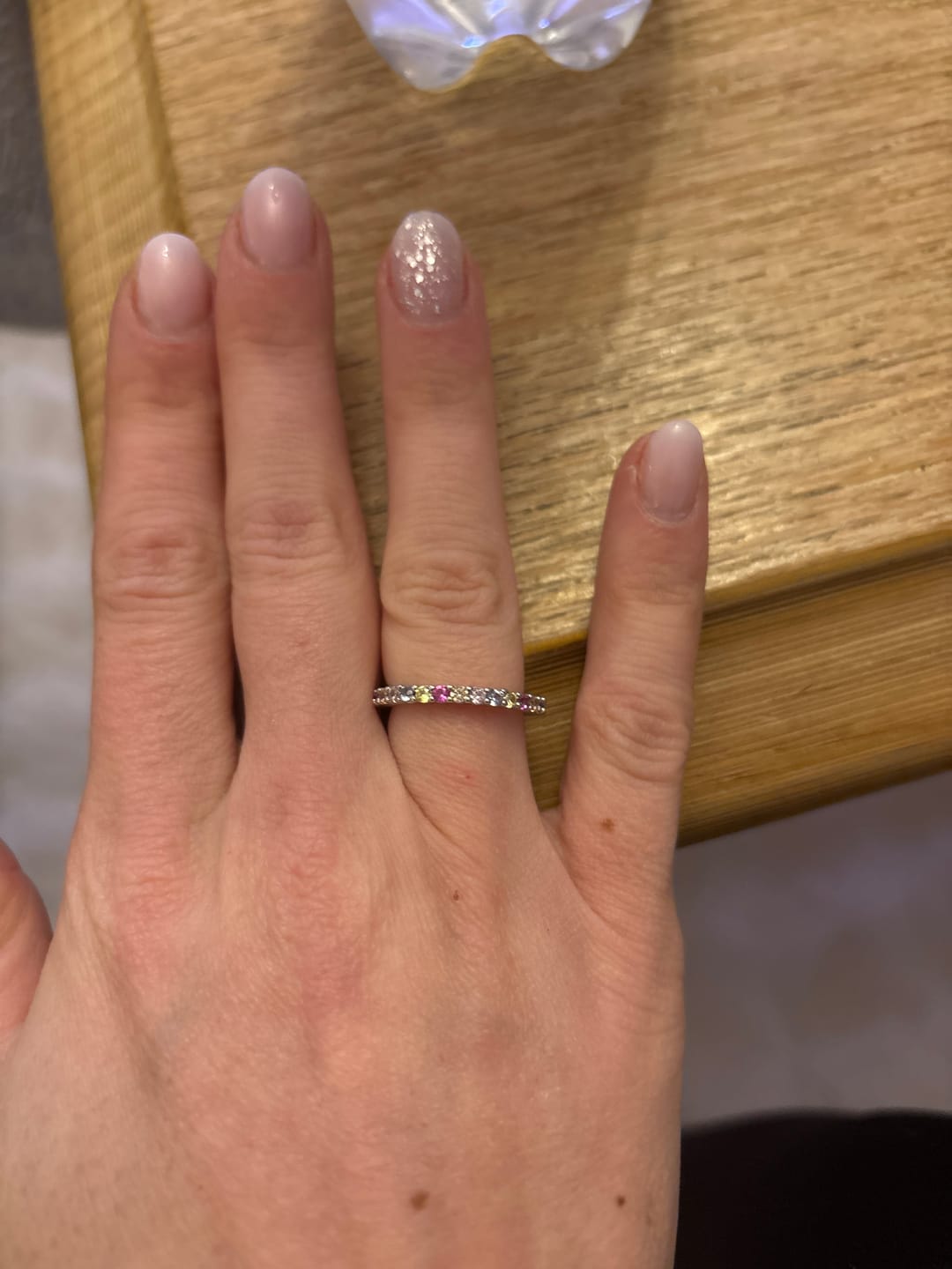 Customer photo review of Rainbow Ring