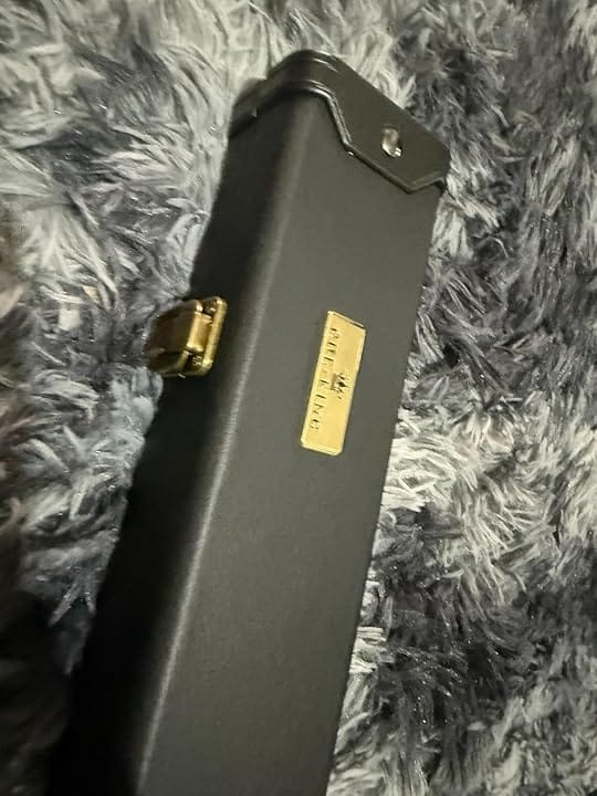 Customer photo review of Cue-King Premier 400 Snooker Cue, Pool Cue, Handmade 57" 18oz 3/4 Jointed with Case, Zebra Wood Cue with Hardcase, Extension and Microfibre Cue Towel