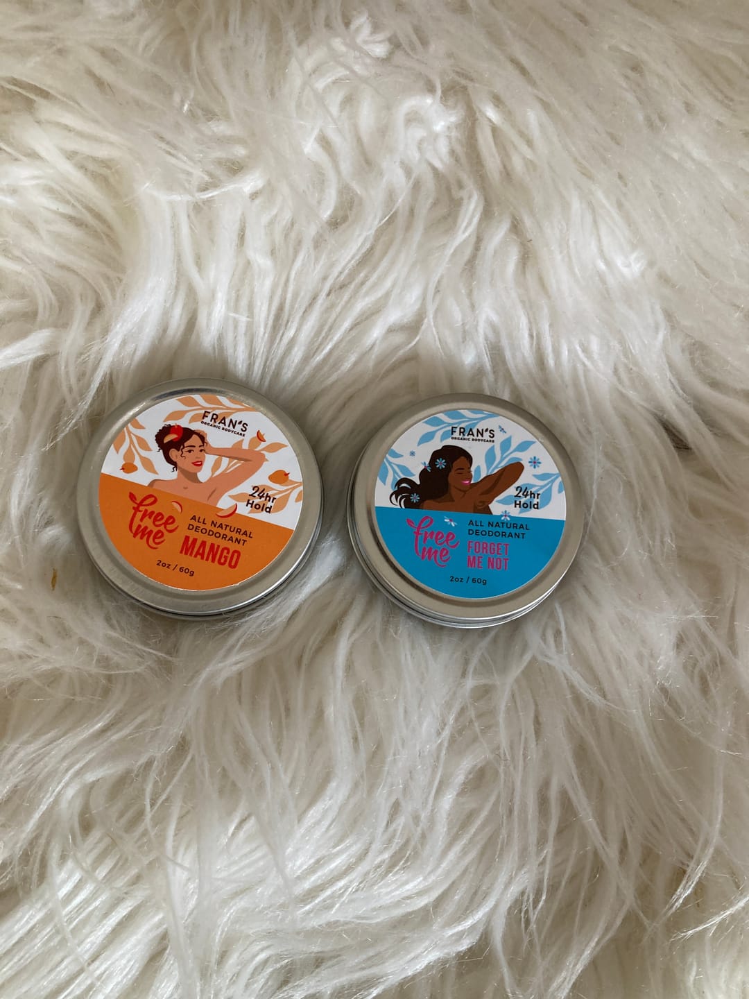 Customer photo review of FreeMe All Natural Deodorant
