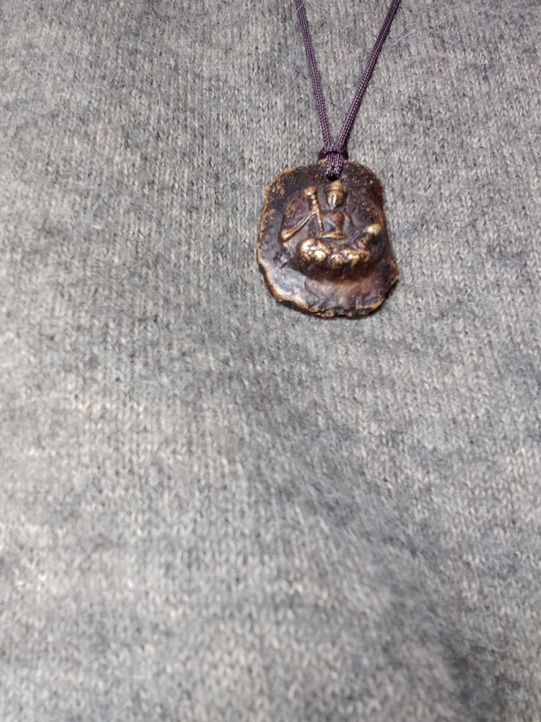 Customer photo review of Padmasambhavan ENLIGHTEMENT Thokcha Pendent for Eliminating Ignorance