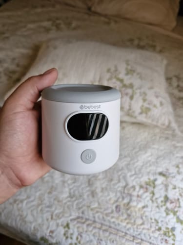 Customer photo review of Calentador de Mamaderas Portatil + Bolsas Bebesit