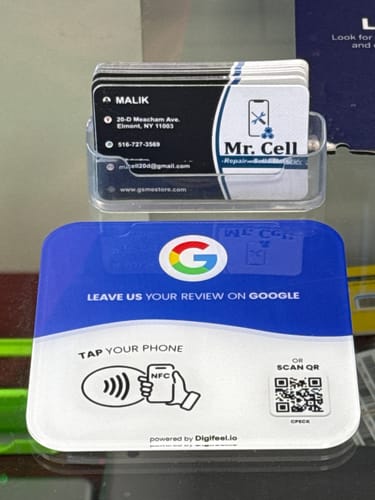 Customer photo review of Google Reviews - Plate