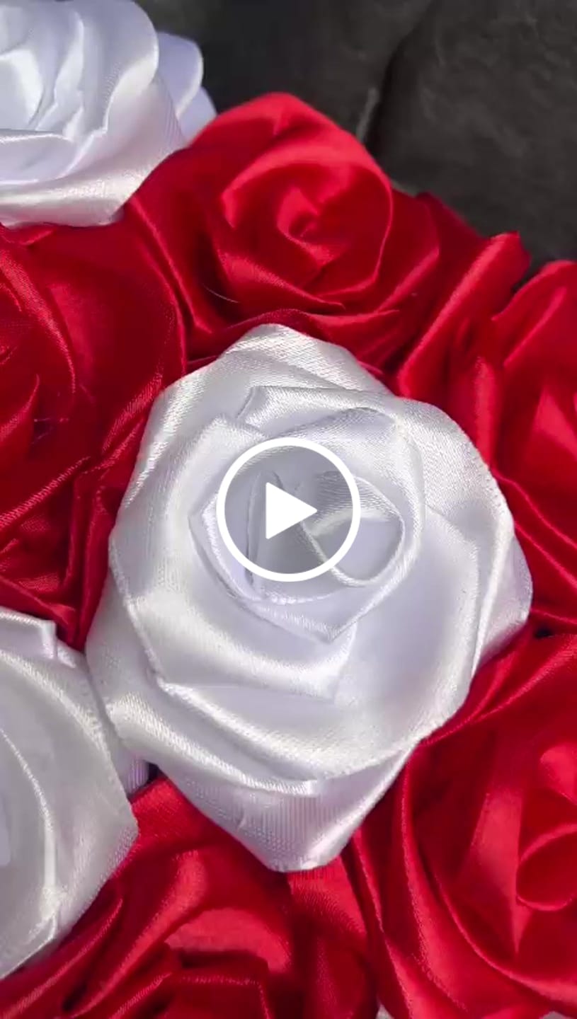 Customer video review of Satin Ribbbon 50mm - Red #011