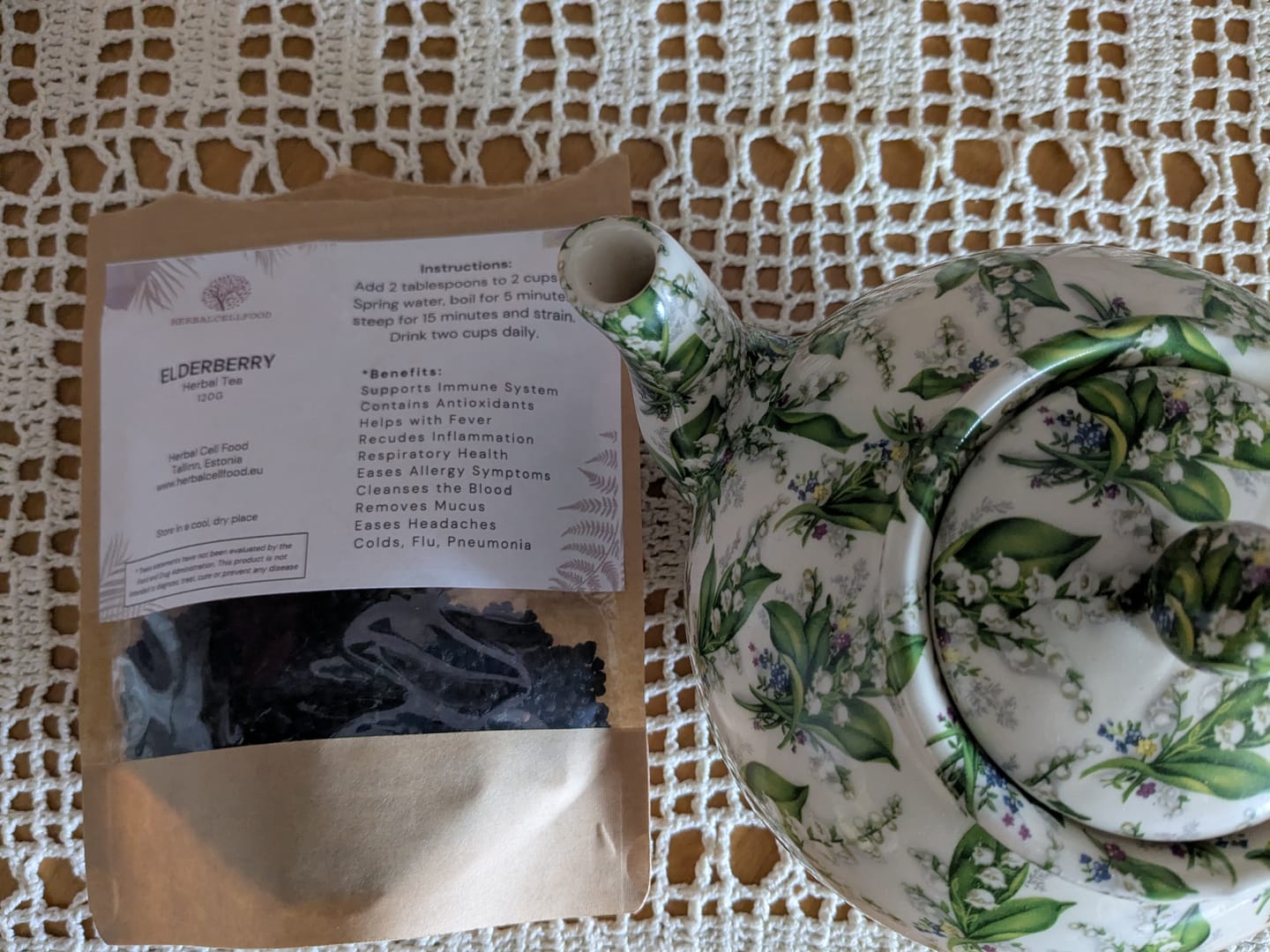 Customer photo review of ELDERBERRY