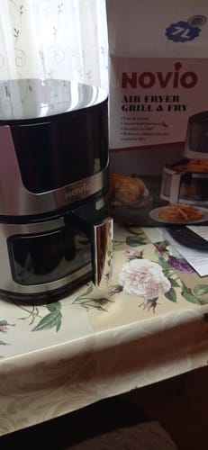 Customer photo review of Air Fryer Novio Grill & Fry