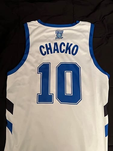 Customer photo review of Custom Red White Double Side Sets Design Sportswear Basketball Jersey