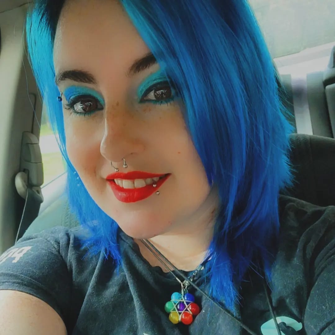 Customer photo review of Natural Stone 7 Chakra Necklace
