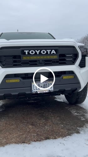 Customer video review of 2024+ TOYOTA TACOMA TRD PRO STYLE GRILLE