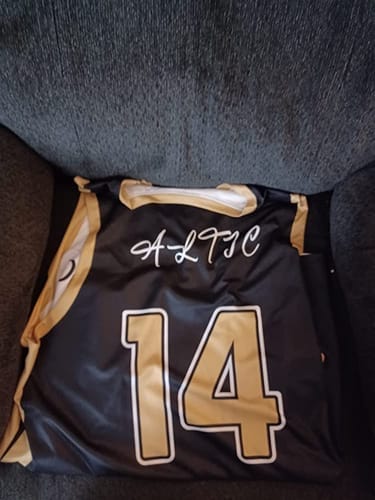 Customer photo review of Custom Black White Double Side Sets Design Sportswear Basketball Jersey