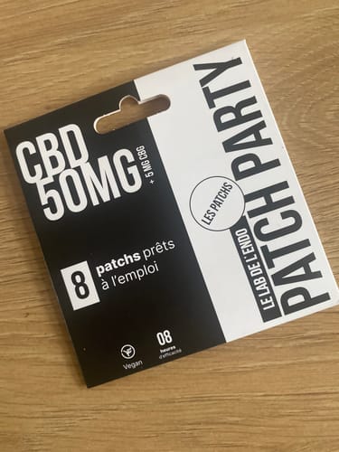 Customer photo review of Patchs CBD - 55MG