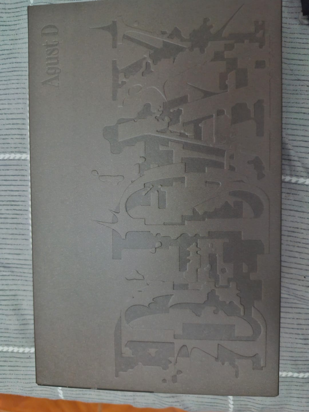 Customer photo review of BTS SUGA - D-DAY 1ST SOLO ALBUM