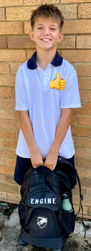 Customer photo review of Travel Pro Backpack