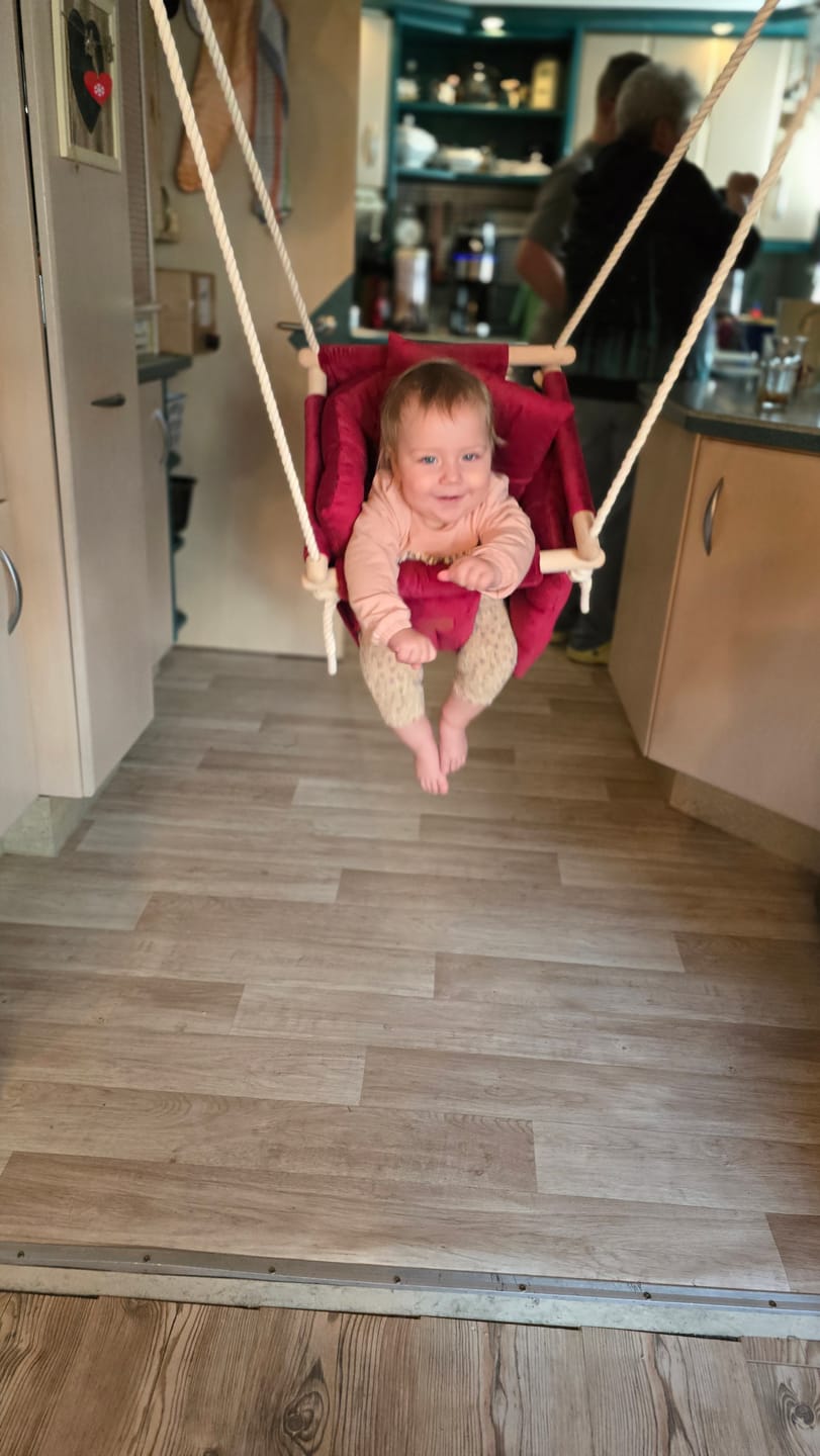 Customer photo review of Premium Ruby Red Schaukel