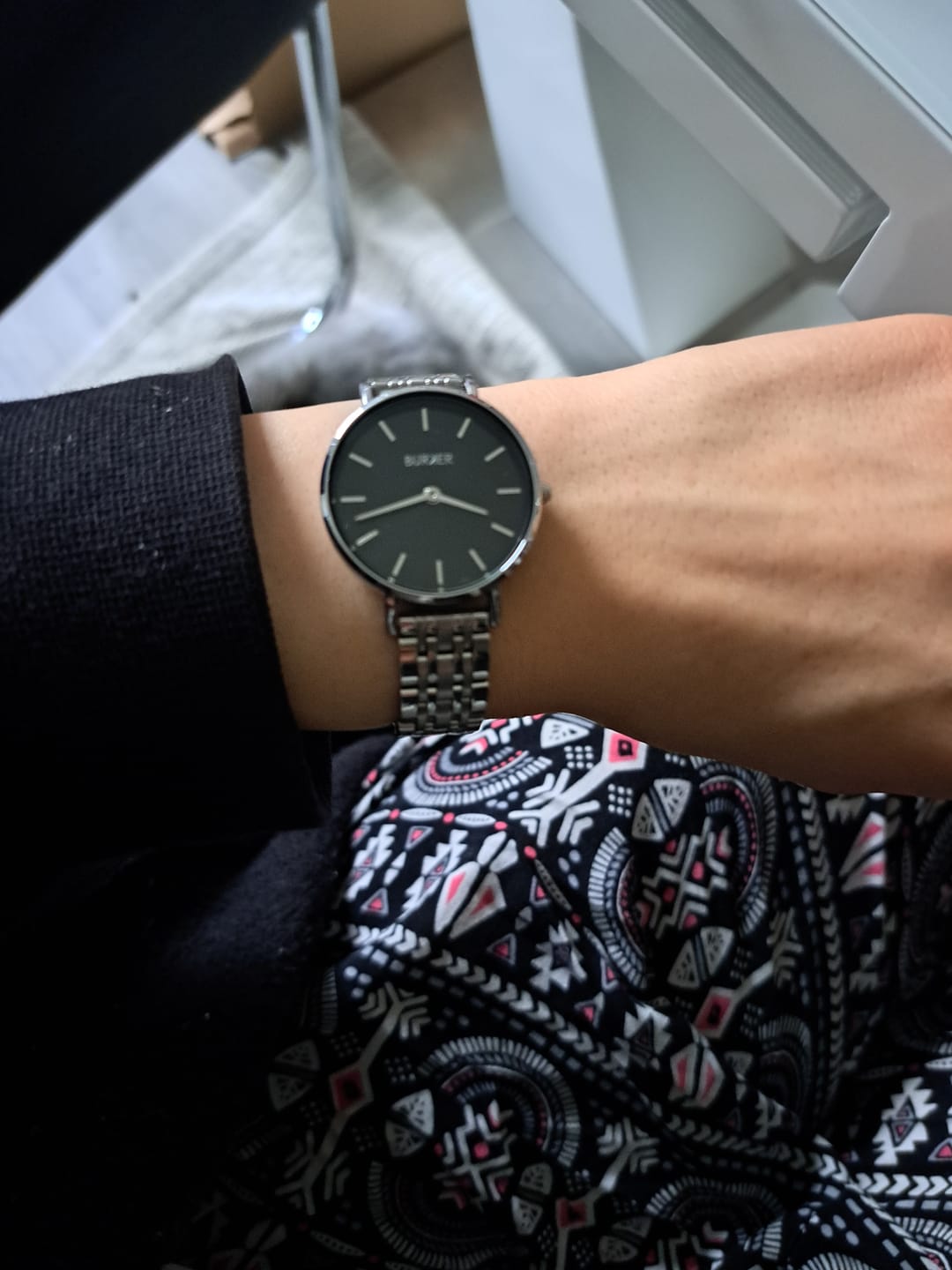 Customer photo review of Ruby Petite Silver Black