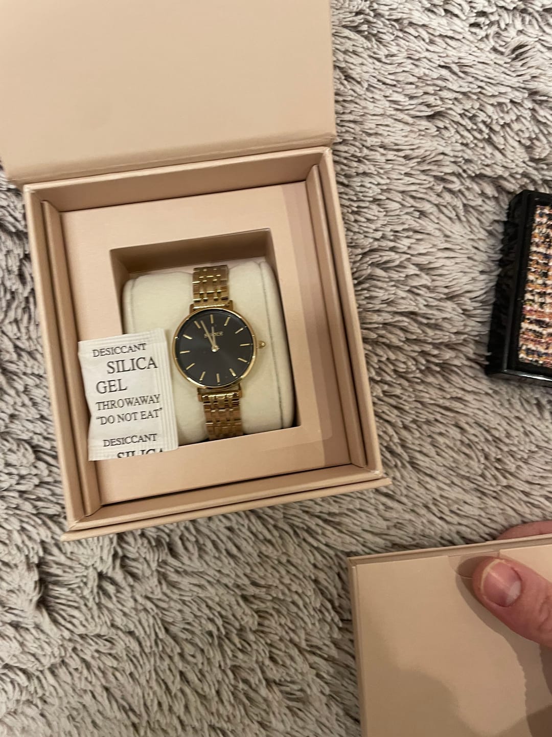 Customer photo review of Ruby Petite Gold Black