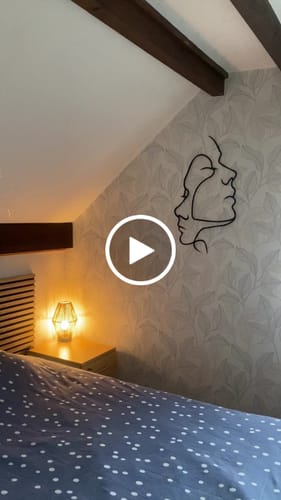 Customer video review of Décoration Murale en Métal - Deux Visages