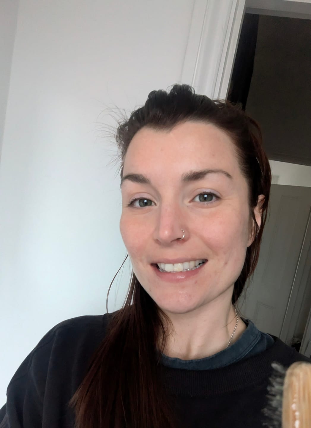 Customer photo review of Happier Fresh Mint Toothpaste