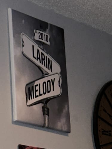 Customer photo review of COUPLES DATE OF LOVE by Cstm Canvas