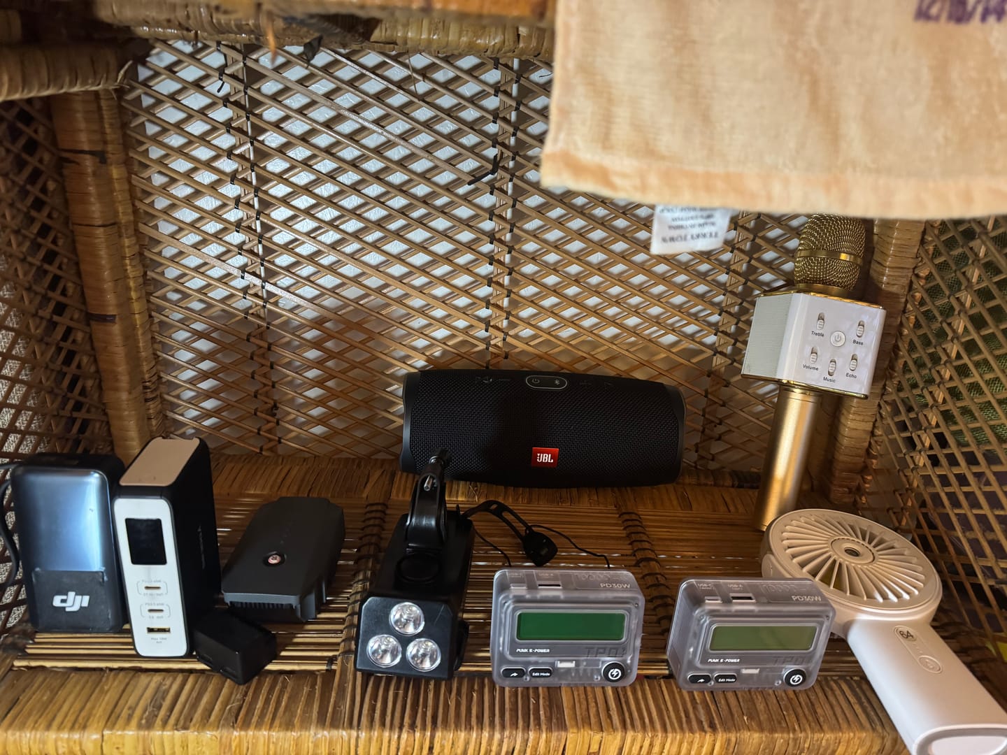 Customer photo review of Trozk Leather Case for Beeper Power Bank