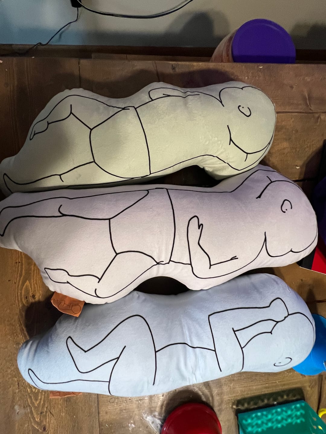 Customer photo review of Birth Pillow Classy Three