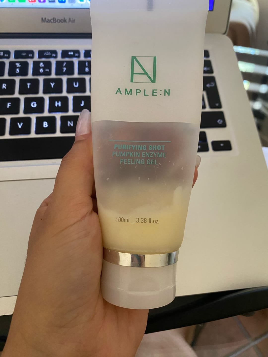 Customer photo review of Exfoliante  Amplen  Calabaza 100ml