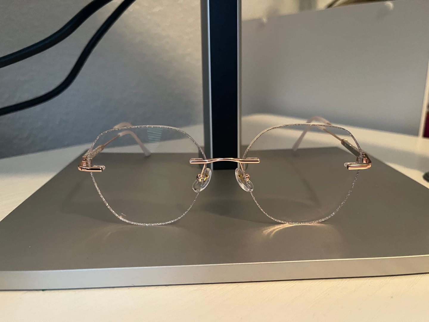 Customer photo review of Lydia Eyeglasses