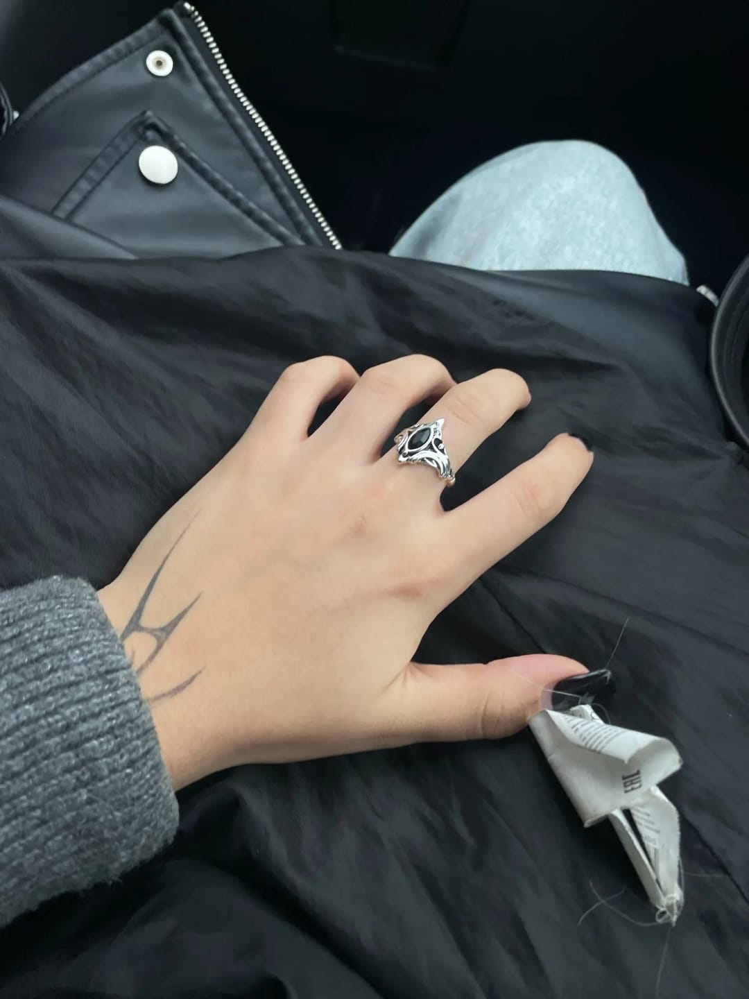Customer photo review of Victorian Gothic ring