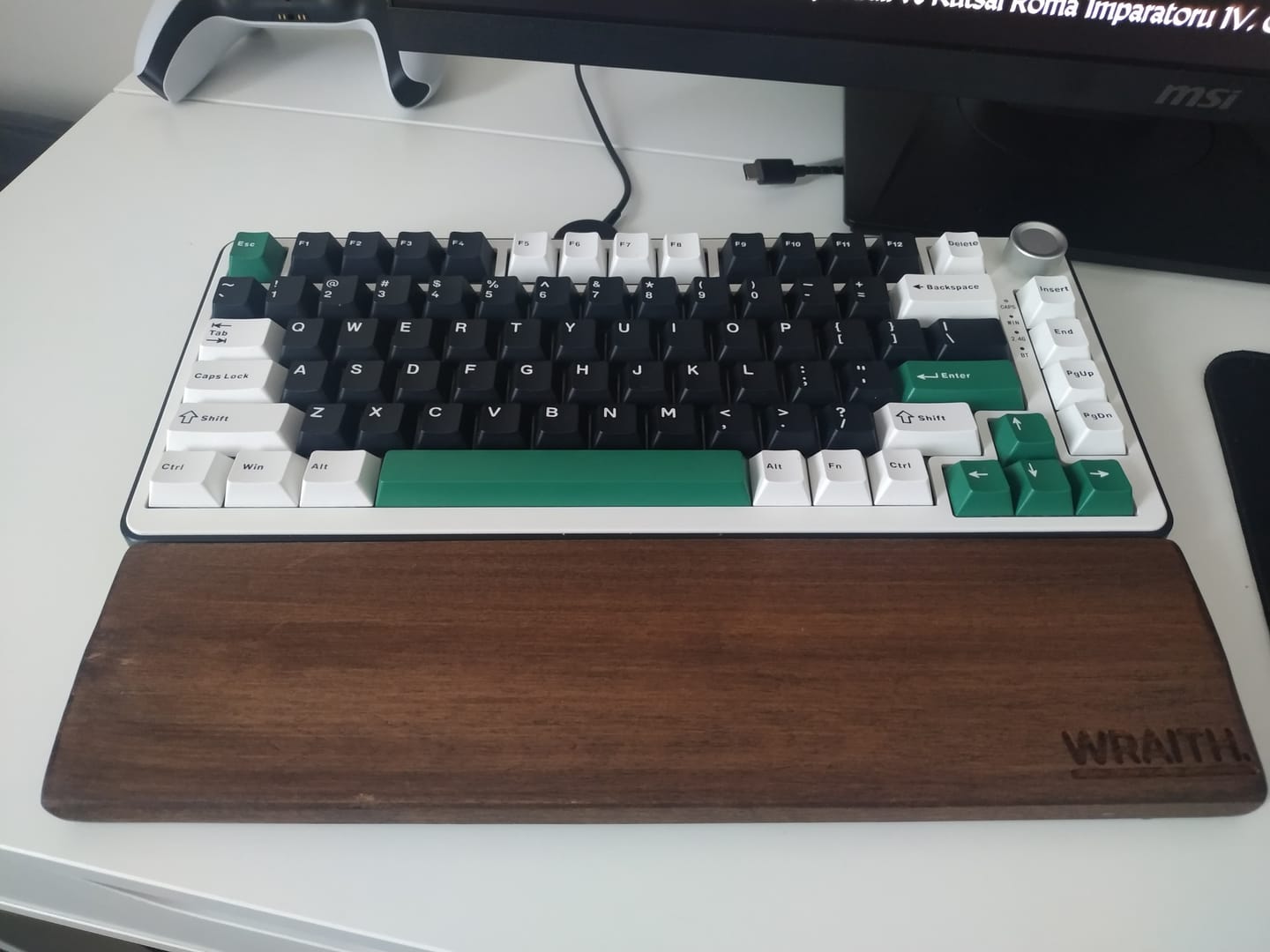 Customer photo review of Wraith Ahşap Bilek Desteği