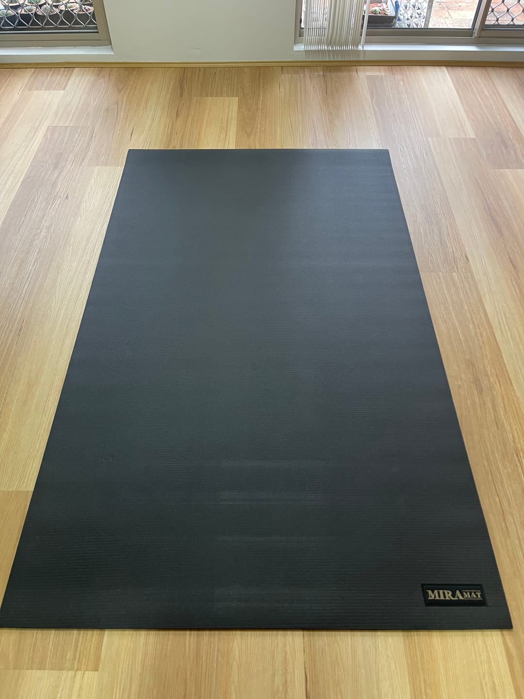 Customer photo review of Miramat® - 200cm x 120cm - Extra Large Exercise Mat - In Stock