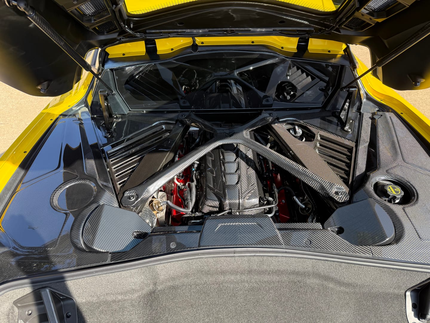 Customer photo review of Chevrolet Corvette C8 X-Brace