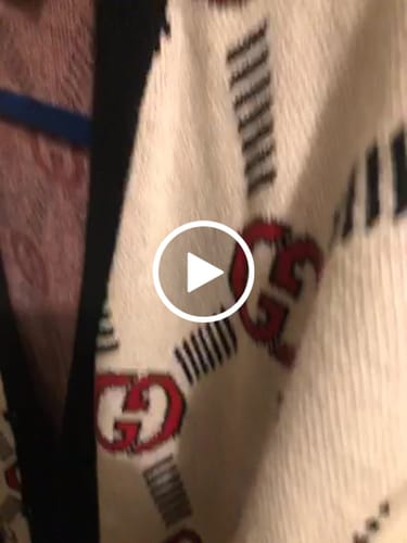 Customer video review of GUCCI GG COTTON CARDIGAN SWEATER