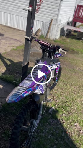 Customer video review of Custom Seat Cover: 2023 KTM 450 SX-F