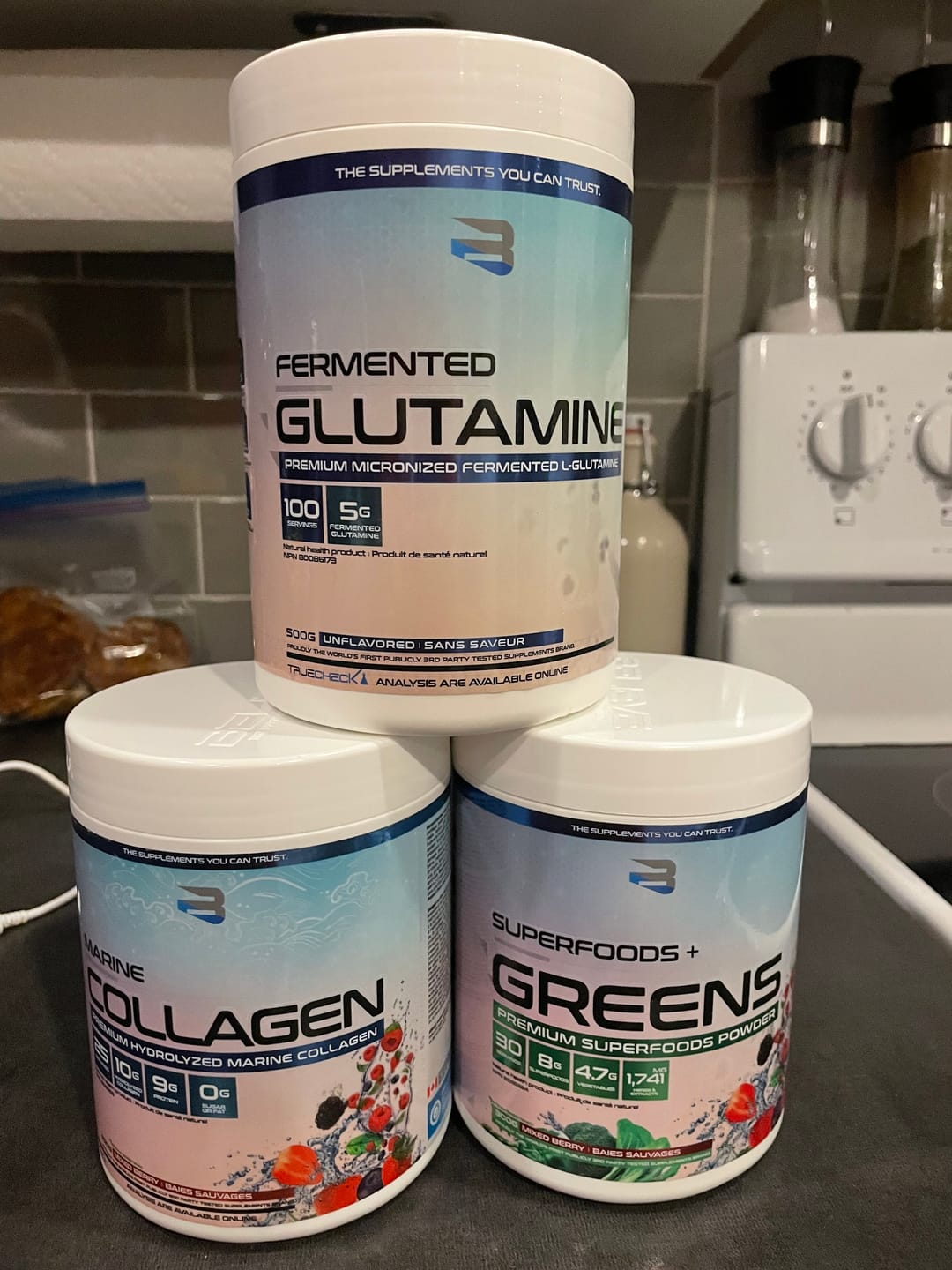 Customer photo review of Glutamine