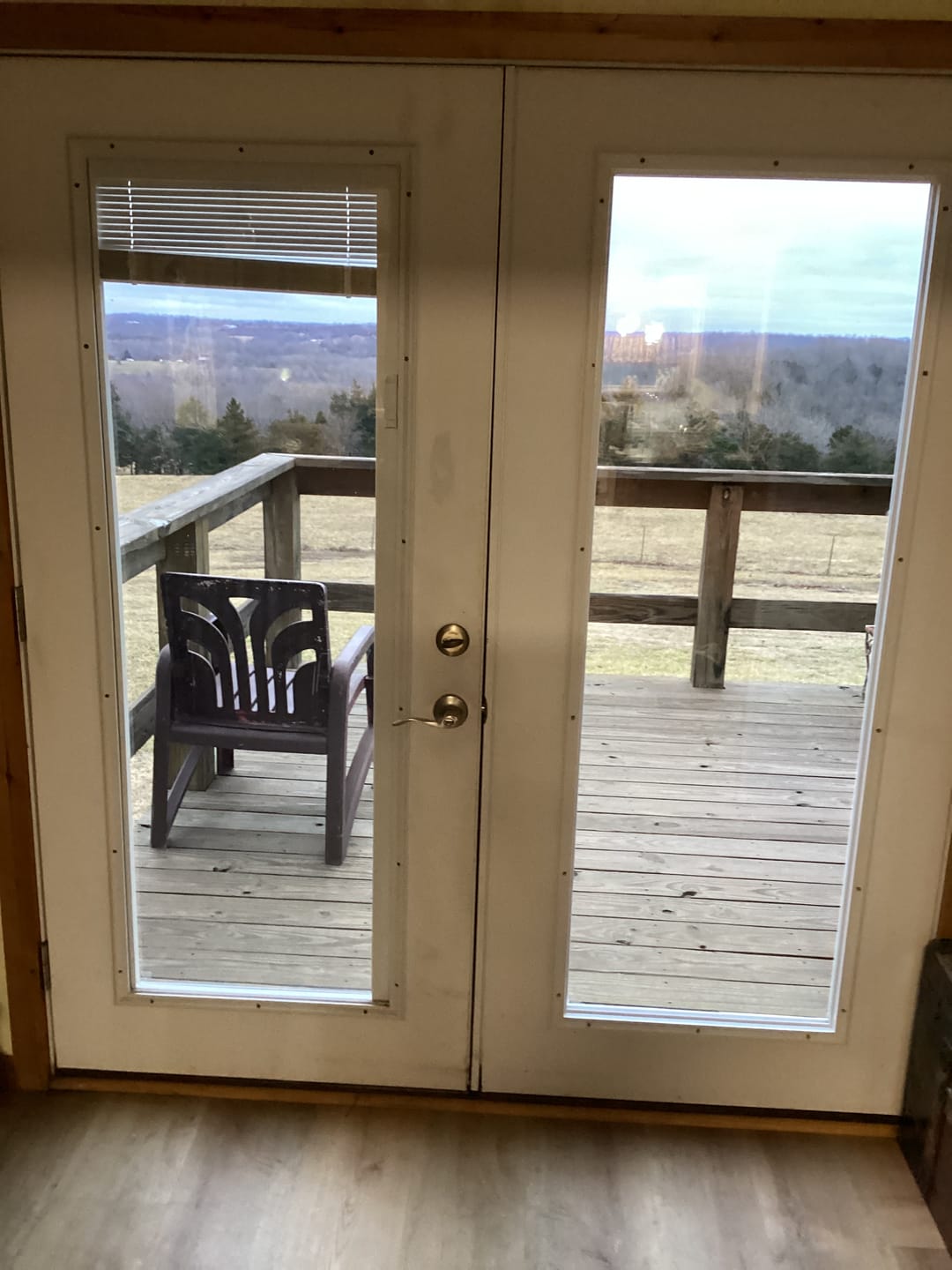 Customer photo review of ODL Clear Door Glass - 24" x 66" Frame Kit
