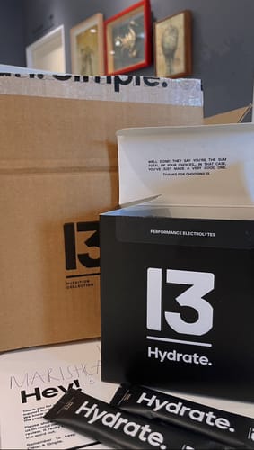 Customer photo review of NEW Performance Electrolytes Hydrate Sachets