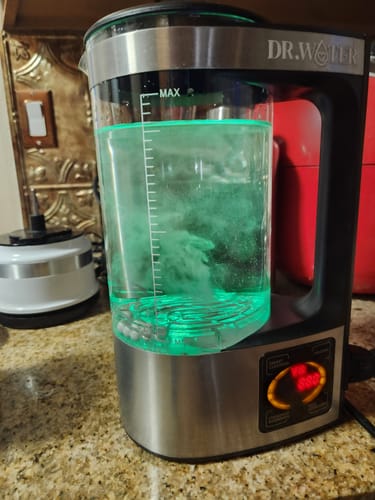 Customer photo review of HydroPitcher 68oz – Advanced Hydrogen Pitcher with Chlorine Removal
