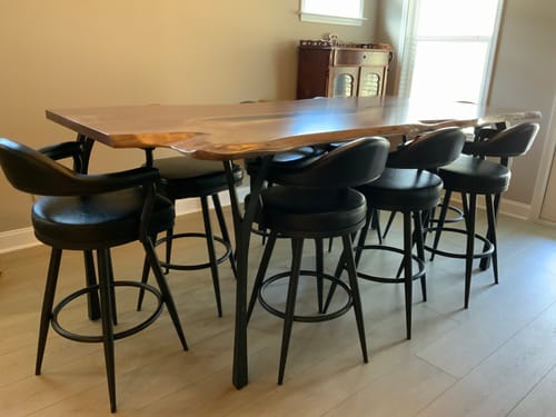 undefined review of Counter & Bar Table Legs 606 Faras for Live Edge Tabletop image 1 out of 1