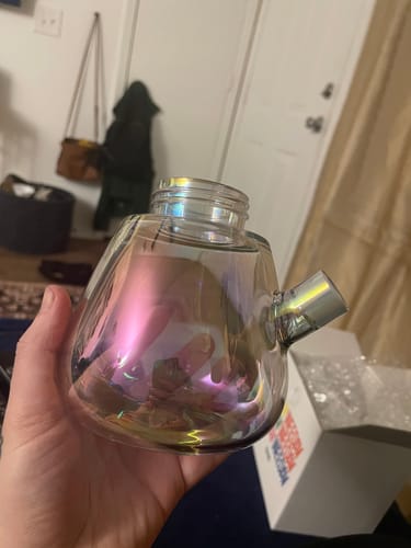 Customer photo review of Bong Base Iridescent