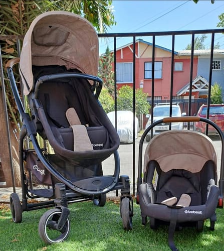 Customer photo review of Coche Cuna travel system Fénix Beige