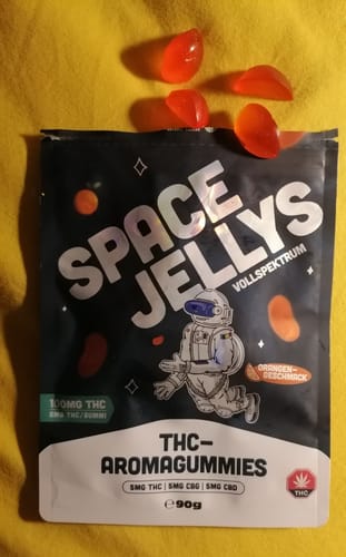 Customer photo review of THC Spacejellies Vollspektrum | 100mg THC | 20 Stk.
