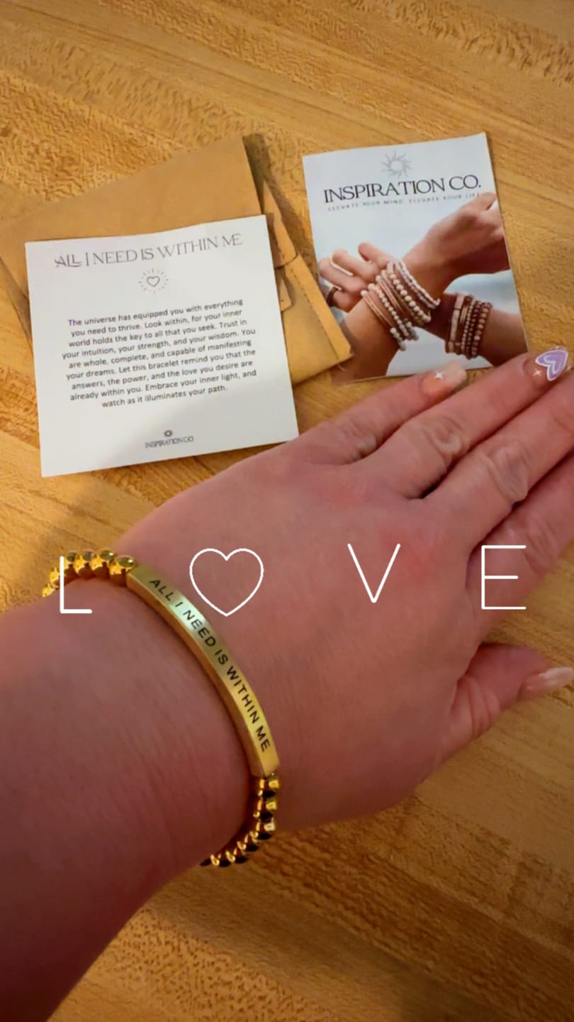 Customer photo review of ALL I NEED IS WITHIN ME