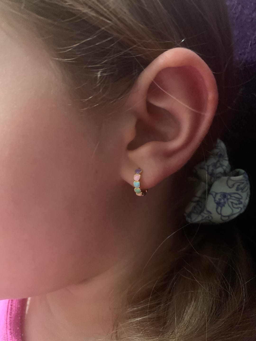 Customer photo review of Pendientes Colorful Love