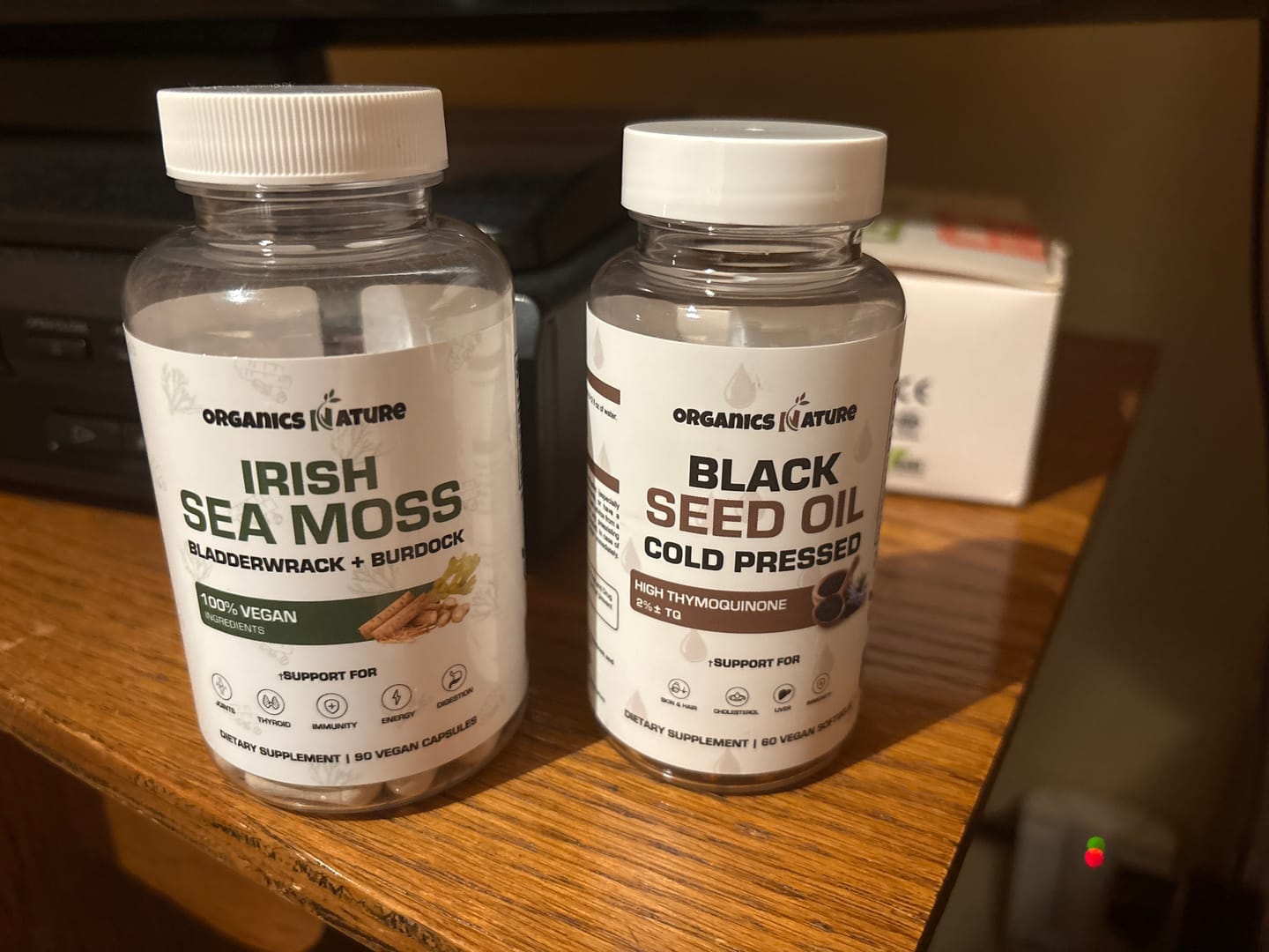 Customer photo review of Irish Sea Moss With Bladderwrack & Burdock Root - 3 Bottles