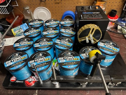 Customer photo review of 8 Strand Braided Fishing Line Series - Super Sleek & Smooth Braided Fishing Line - High Performance Fishing Line For Saltwater & Freshwater