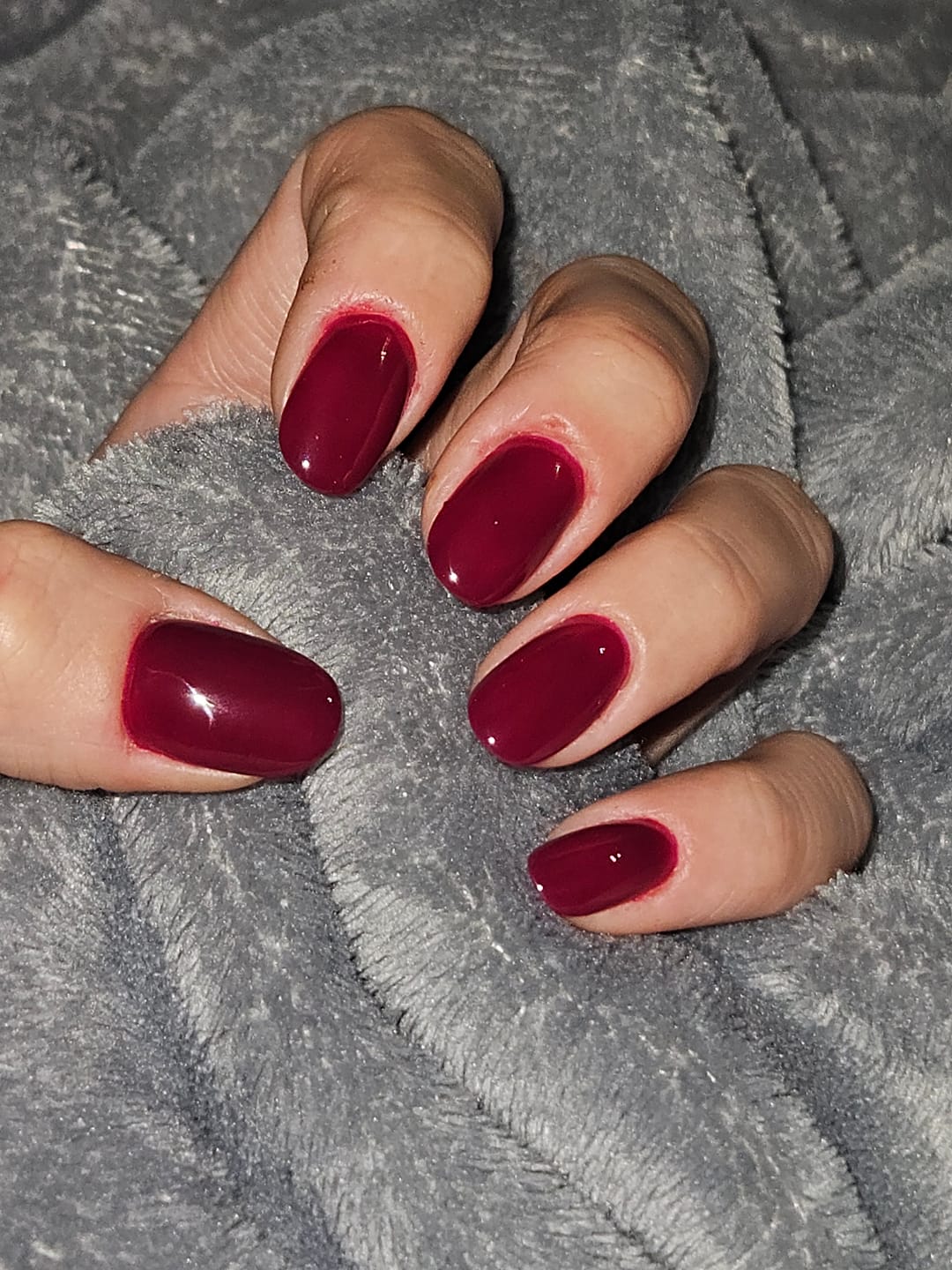 Customer photo review of Smalto Semipermanente LCI -  Rosso scuro vinaccio