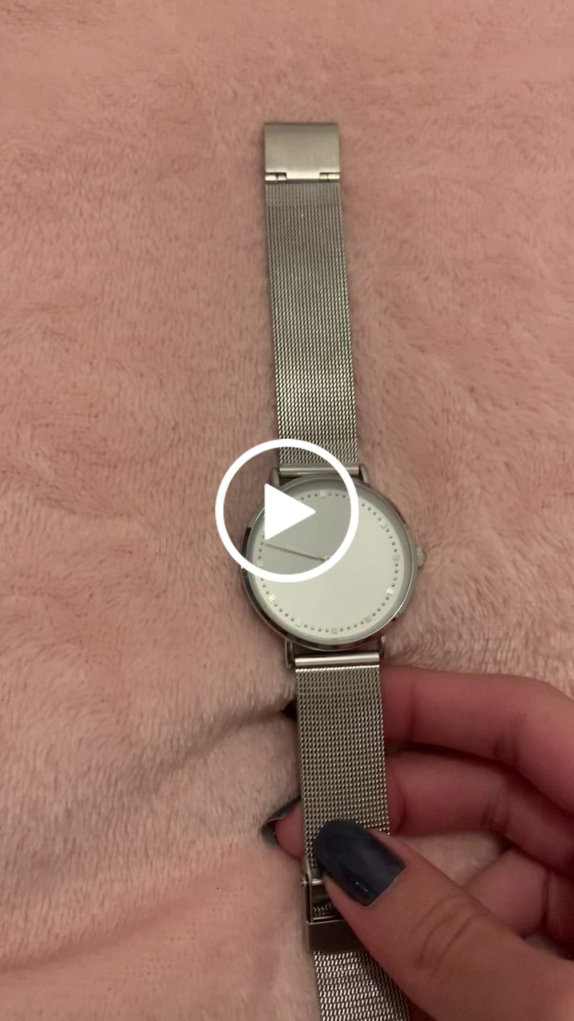 Customer video review of Reloj Juliet ~ SilverWhite