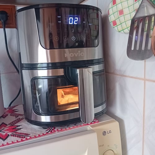 Customer photo review of Air Fryer Novio Grill & Fry