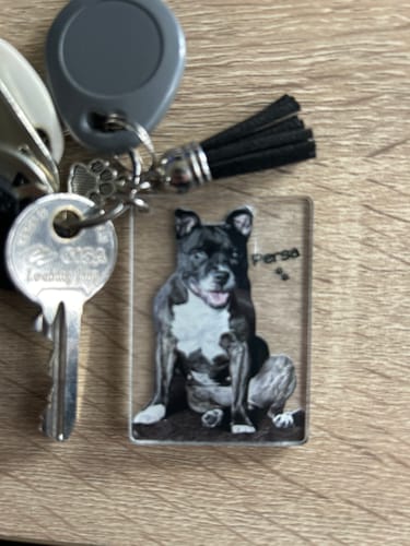 Customer photo review of Μπρελόκ με το Δικό σας Κατοικίδιο